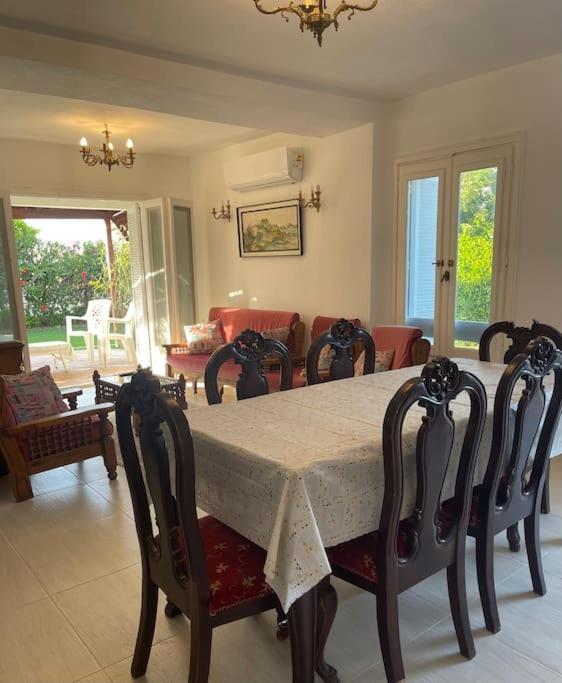 Cheerful Fully Furnished 3 Bedroom Villa In North Coast Dawwar Aba Mahrus Esterno foto